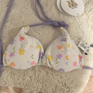 Princess polly brand new floral bikini top